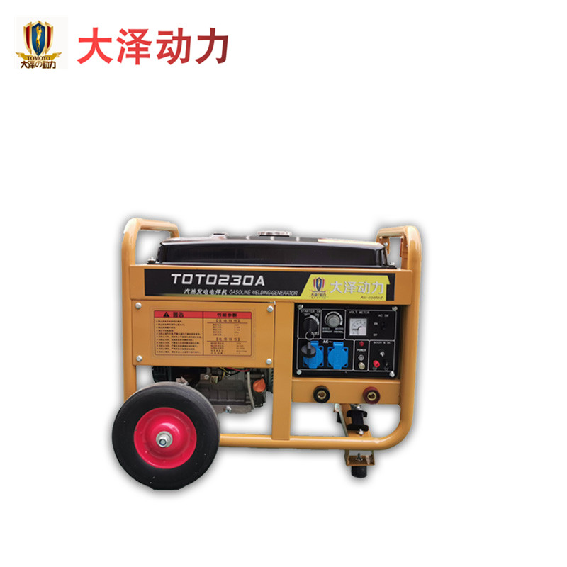 野外施工230A汽油發(fā)電電焊機(jī)TOTO230A
