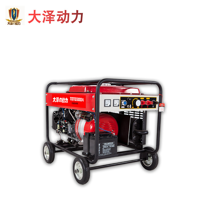 雙缸300A汽油發(fā)電焊機戶外救援